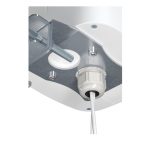 Antena omnidireccional QuWireless con conector SMA y 4 dBi de ganancia, SKU AOLM2-1, ideal para redes inalámbricas