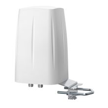 Antena omnidireccional QuWireless de 3 dBi, modelo AOLM4-N para redes inalámbricas.