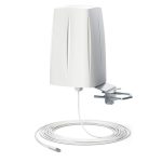 Imagen de la antena omnidireccional QuWireless AOLS1-1 con conector SMA y ganancia de 4 dBi, SKU AOLS1-1