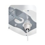 Imagen de la antena omnidireccional QuWireless AOLS1-1 con conector SMA y ganancia de 4 dBi, SKU AOLS1-1