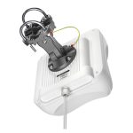 Imagen de la antena direccional QuWireless MIMO SMA 7 dBi, modelo AP5G2-G, diseñada para redes inalámbricas