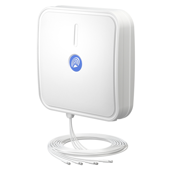 QuWireless Antena Direccional MIMO SMA 7 dBi para redes Antena para red QuWireless APLM4-H1 direccional MIMO con conector SMA y ganancia de 7 dBi. SKU: APLM4-H1.