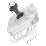 Antena para red QuWireless APLM4-H1 direccional MIMO con conector SMA y ganancia de 7 dBi. SKU: APLM4-H1.