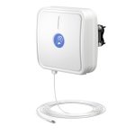 Antena QuWireless APLS1-H1 para red, es direccional y cuenta con conector SMA de 7 dBi