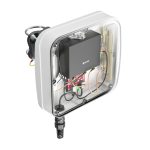 QuWireless AR3000LRMO antena para red omnidireccional con especificaciones PoE/LAN y 3 dBi de ganancia