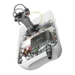 Antena QuWireless AR5020LM para red inalámbrica, omnidireccional, con potencia de 7,5 dBi y soporte PoE/LAN