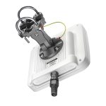 Imagen de la antena QuWireless QuMax Omni TCR100 con 2 antenas LTE omnidireccionales PoE/LAN y 6 dBi de ganancia, SKU AT100MO.