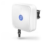 Antena direccional QuWireless QuMax para red inalámbrica, con tecnología PoE y LAN, y 6 dBi de ganancia. SKU: AX09M