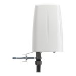 Antena omnidireccional QuWireless QuSpot para red con soporte PoE/LAN y 4 dBi de ganancia. SKU: AX09S.
