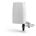Antena omnidireccional QuWireless QuSpot para red con soporte PoE/LAN y 4 dBi de ganancia. SKU: AX09S.