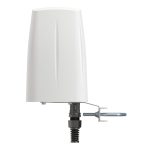 Antena para red QuWireless QuSpot omnidireccional con PoE/LAN y una ganancia de 7 dBi, SKU AX10S