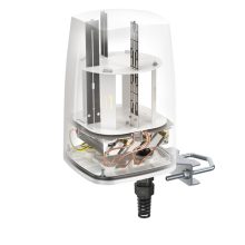 Antena para red QuWireless QuSpot omnidireccional con PoE/LAN y una ganancia de 7 dBi, SKU AX10S