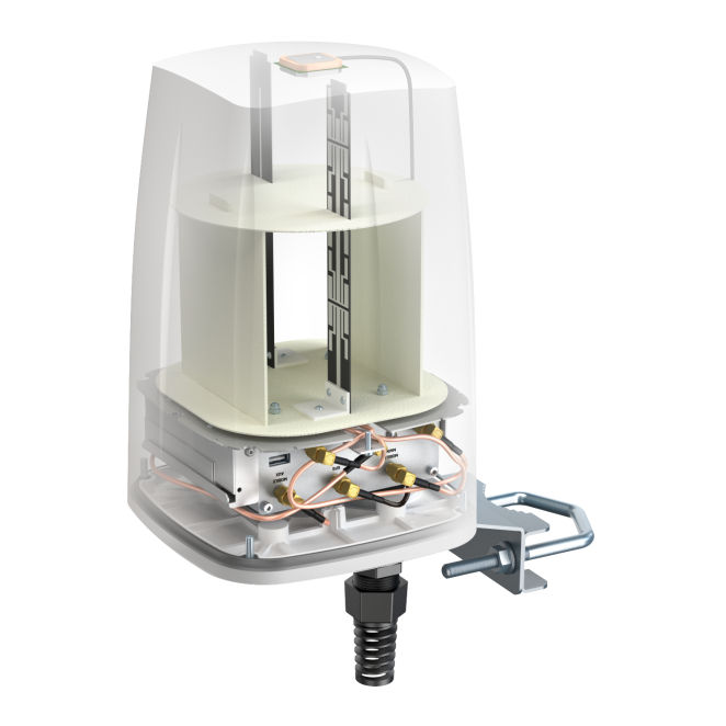 QuWireless QuSpot antena omnidireccional 4 dBi PoE/LAN para redes Antena omnidireccional QuWireless QuSpot con 4 dBi y tecnología PoE/LAN, ideal para redes inalámbricas. SKU: AX11S