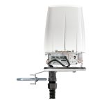 Antena omnidireccional QuWireless QuSpot con 4 dBi y tecnología PoE/LAN, ideal para redes inalámbricas. SKU: AX11S