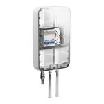 Antena omnidireccional QuWireless con PoE/LAN y ganancia de 4 dBi, SKU AX50MO, ideal para redes inalámbricas