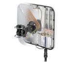 Antena direccional QuMax XR All In de QuWireless con características PoE/LAN y 7 dBi, SKU AXRA