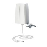 QuWireless QuOmni 7V-3 antena para red omnidireccional RP-SMA 7 dBi, SKU O7V.3RS