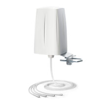 Antena para red QuWireless QuOmni 7V-4, omnidireccional con conector RP-SMA y 7 dBi de ganancia, SKU O7V.4RS