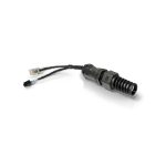 Imagen del cable de red QuWireless QRJ45-P, de 0,16 metros, color negro, SKU QRJ45-P
