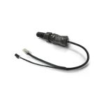 QuWireless cable de red negro de 0,38 metros de longitud para transferencia de datos de alta velocidad. SKU: QRJ45-PL