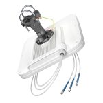 Antena direccional de QuWireless con conector RP-SMA y una ganancia de 15 dBi, modelo QuSector 15V-35-3, SKU S15V.35.3RS