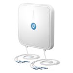 Antena inalámbrica direccional QuWireless QuSector 15V-35-6, con conector RP-SMA y una ganancia de 15 dBi, SKU S15V.35.6RS