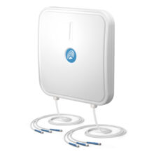 Antena inalámbrica direccional QuWireless QuSector 15V-35-6, con conector RP-SMA y una ganancia de 15 dBi, SKU S15V.35.6RS