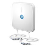 QuWireless QuSector 15V-35-7 antena direccional para red RP-SMA con 15 dBi de ganancia, SKU S15V.35.7RS
