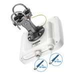 Antena direccional QuWireless QuSector 7V-120-5 para red con conector RP-SMA y 7 dBi de ganancia. SKU: S7V.120.5RS