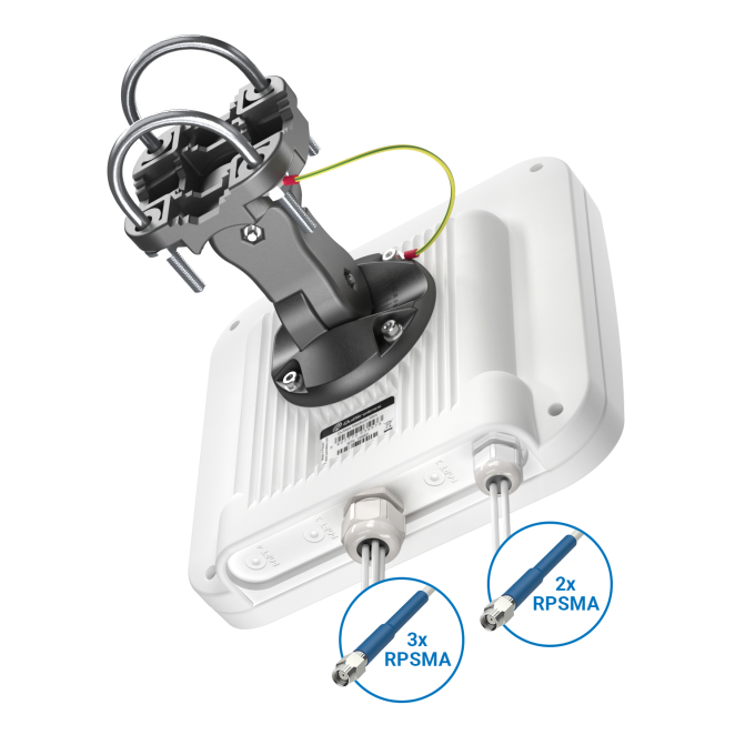 QuWireless QuSector 7V-120-5 antena para red Antena direccional RP-SMA 7 dBi 1 QuWireless QuSector 7V-120-5 antena direccional RP-SMA 7 dBi