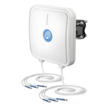 Antena direccional QuWireless QuSector 7V-120-6 para red inalámbrica, con conector RP-SMA y ganancia de 7 dBi. SKU: S7V.120.6RS