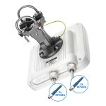 Antena direccional QuWireless QuSector 7V-120-6 para red inalámbrica, con conector RP-SMA y ganancia de 7 dBi. SKU: S7V.120.6RS