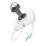 Antena direccional QuWireless de 14 dBi con tecnología MIMO y conector RP-SMA, SKU SS12HV.90.2RS. Ideal para redes inalámbricas.