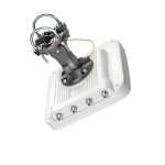 Antena direccional MIMO de QuWireless con 14 dBi de ganancia, modelo SS14HV.90.4NF, diseñada para redes inalámbricas.