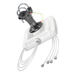 QuWireless antena direccional MIMO RP-TNC con ganancia de 14 dBi, perfecta para mejorar la señal de redes inalámbricas. SKU: SS14HV.90.4RT