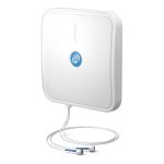 Antena direccional MIMO QuWireless S24-19HV-20-2 para red, modelo SS19HV.20.2NM con ganancia de 19 dBi