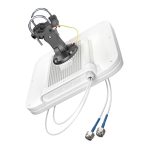 Antena direccional MIMO QuWireless S24-19HV-20-2 para red, modelo SS19HV.20.2NM con ganancia de 19 dBi