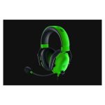 Razer BlackShark V2 X, auriculares de juego alámbricos con diadema, diseño en verde y negro, modelo RZ04-03240600-R3M1