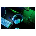 Imagen de los auriculares inalámbricos Razer BlackShark V2 Pro en color blanco, diseño de diadema, con conectividad Bluetooth, SKU RZ04-04530200-R3M1