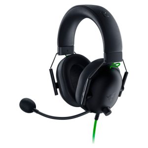 Razer Blackshark V2 X auriculares alámbricos de diadema con micrófono para juegos en colores negro y verde, SKU RZ04-04570100-R3M1