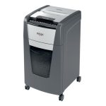 Triturador de papel Rexel AutoFeed+ 300X con corte cruzado, 55 dB, 23 cm de ancho en colores negro y gris, SKU 2020300XEU