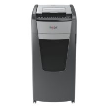 Triturador de papel Rexel AutoFeed+ 600X, corte cruzado, nivel de ruido de 55 dB, ancho de corte de 23 cm, colores negro y gris, SKU 2020600XEU