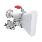 Antena para red RF Elements modelo AH60-TP de tipo bocina TwistPort con una ganancia de 17 dBi. SKU: AH60-TP