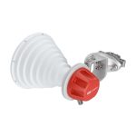 Imagen de la antena de bocina RF Elements modelo HG3-CC-S30, con clase N y una ganancia de 18,4 dBi.