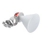 Imagen de la antena de bocina RF Elements modelo HG3-CC-S30, con clase N y una ganancia de 18,4 dBi.