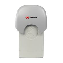 Adaptador RF Elements TwistPort con dos conectores Slide-On RP-SMA en color gris. SKU: TP-ADAP-E2K