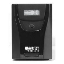 Sistema de alimentación ininterrumpida Riello NPW 1000 con capacidad de 1 kVA y potencia de 600 W, incluye 6 salidas AC. SKU: NPW 1000