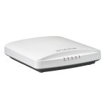 Imagen del RUCKUS Networks R650, un punto de acceso inalámbrico blanco con velocidad de 2400 Mbit/s y soporte para Energía sobre Ethernet (PoE). SKU: 9U1-R650-WW00