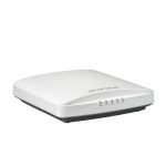 Imagen del RUCKUS Networks R650, un punto de acceso inalámbrico blanco con velocidad de 2400 Mbit/s y soporte para Energía sobre Ethernet (PoE). SKU: 9U1-R650-WW00