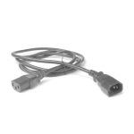Imagen del Salicru Cable de Salida IEC C14 a C13, longitud de 1.8 metros y 10 amperios, SKU 663BA000001. Ideal para conexiones seguras y fiables.